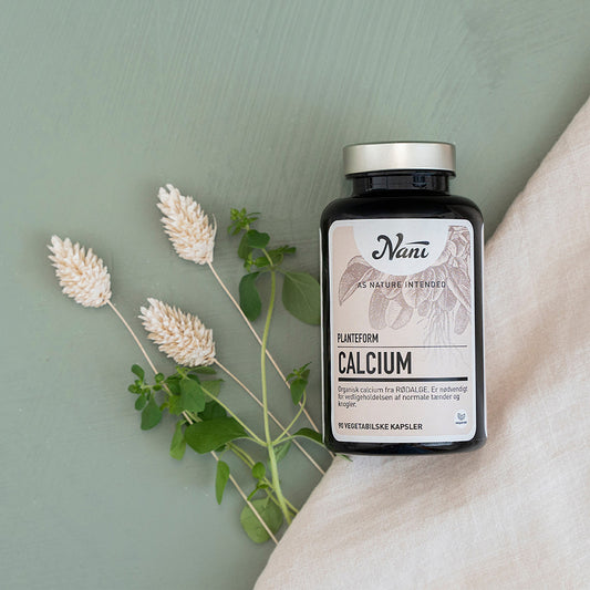 Organisk Calcium Kosttilskud | Knogler, Muskler & Tænder