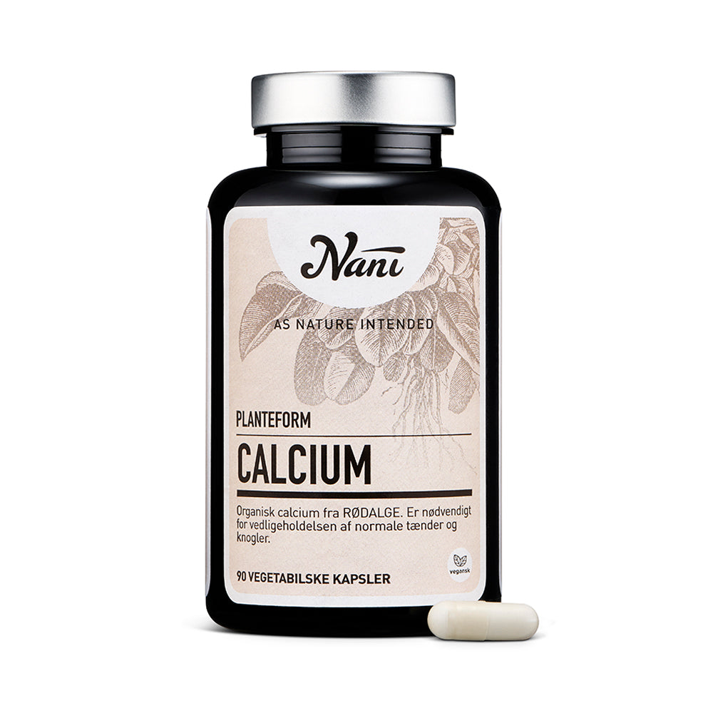 Organisk Calcium Kosttilskud | Knogler, Muskler & Tænder