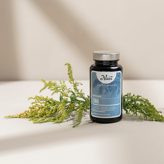 Organisk Zink Kosttilskud | Immunsystem, Hud, Hår & Negle