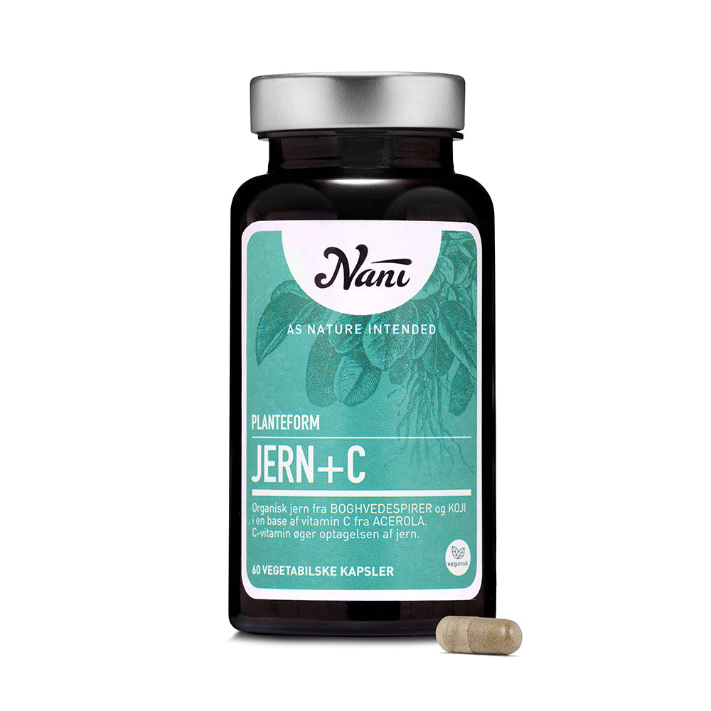 Jern + C | Vegansk Jerntilskud fra Boghvedespirer