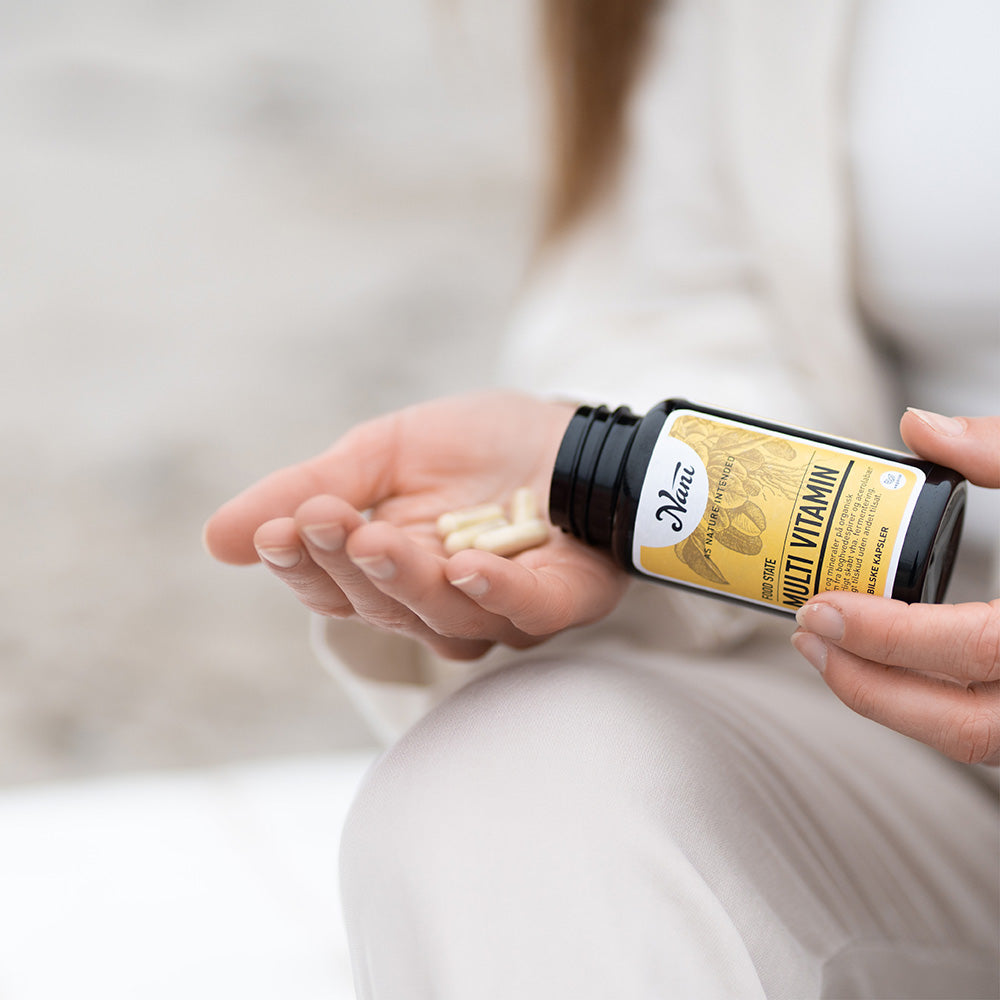 Multivitamin fra Naturlige Kilder | 150 kapsler – Nani