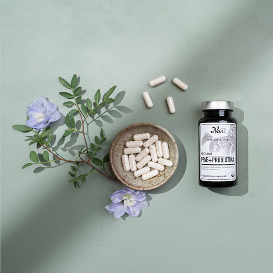 Præ+Probiotika | Bredspektret symbiotisk tilskud til tarmen