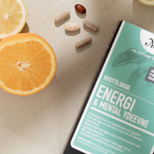 Kurpakke Energi & Mental Ydeevne | Stress & Fokus