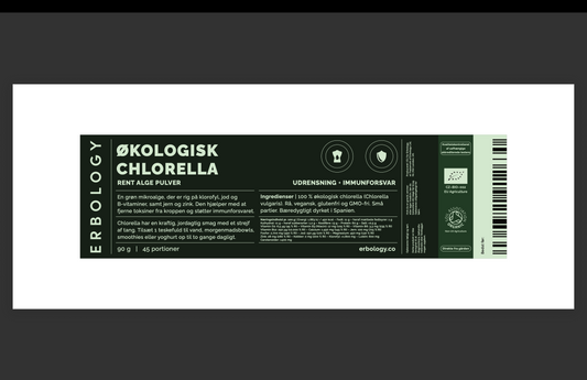 Økologisk Chlorella Pulver – Naturlig Detox & Immunstøtte