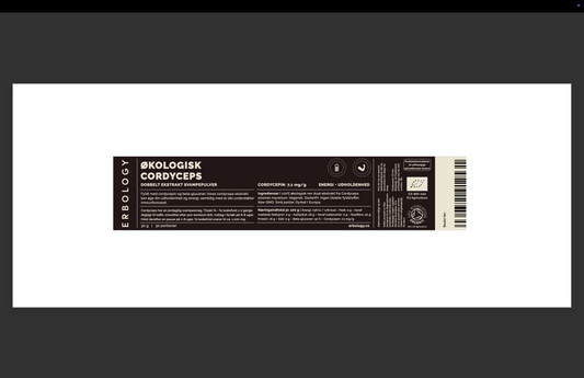 Økologisk Cordyceps Ekstrakt | Energi & Udholdenhed