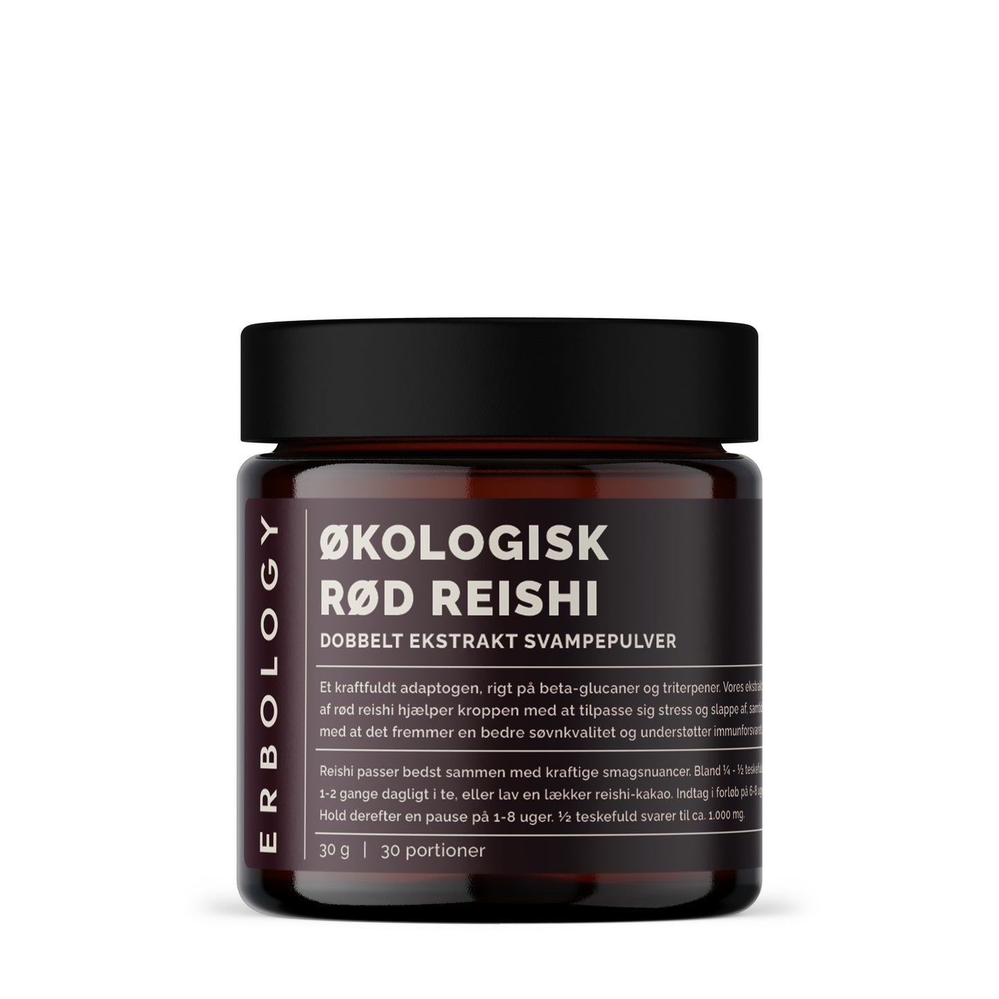 Økologisk Rød Reishi Ekstrakt | Adaptogen & Immunstøtte