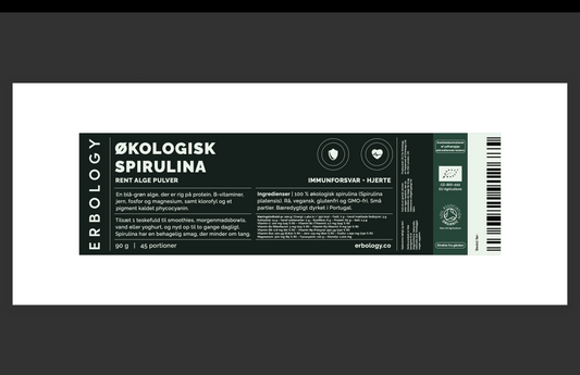 Økologisk Spirulina Pulver – Proteinrig Superfood