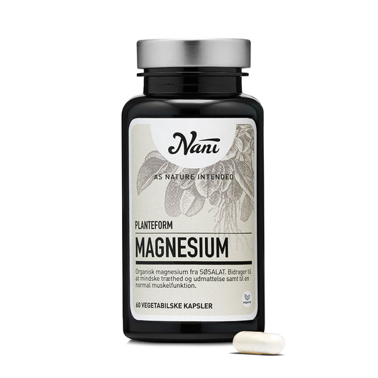 Organisk Magnesium | Naturligt tilskud til energi & muskler