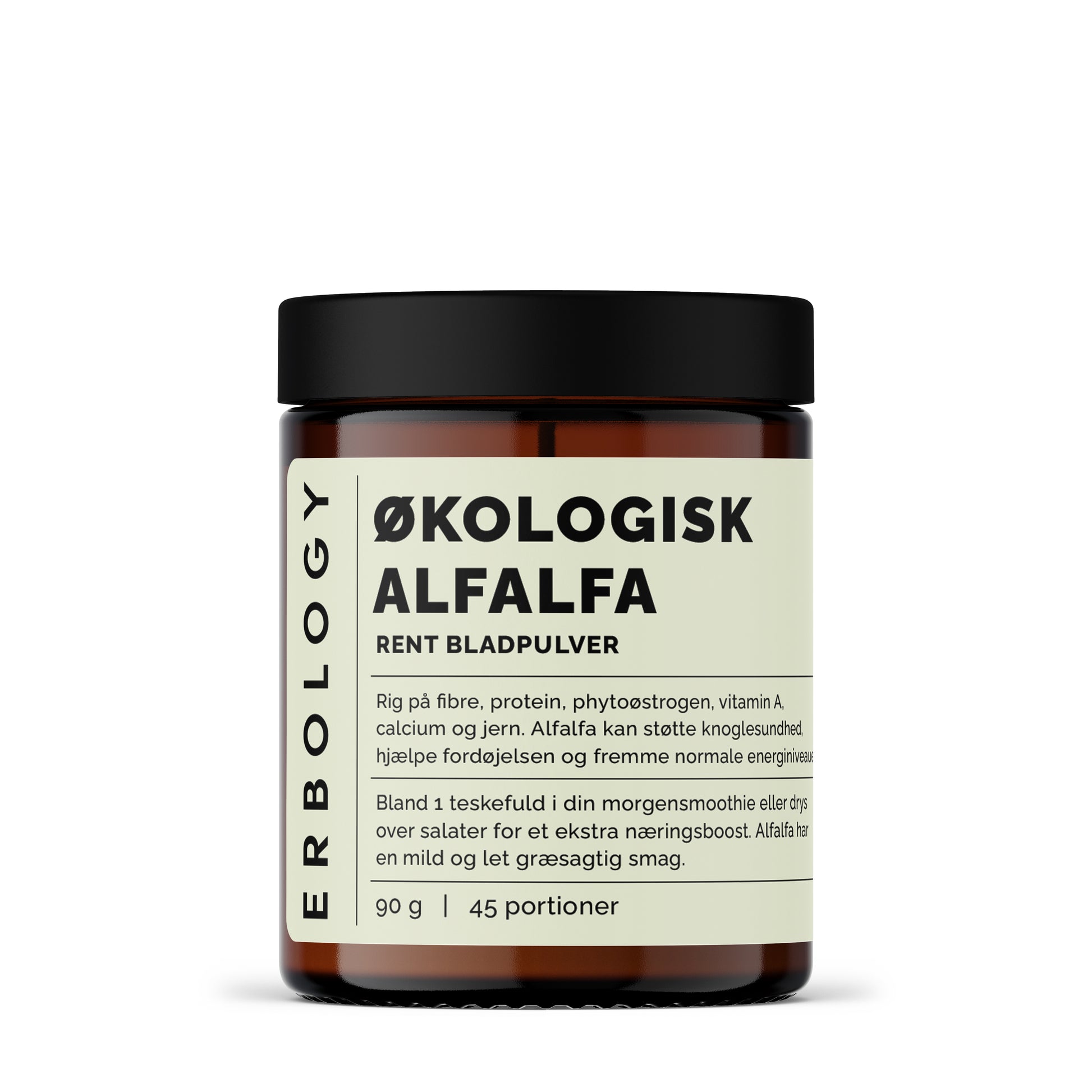 Økologisk Alfalfa Pulver | Naturligt Bladpulver fra Nordic Health