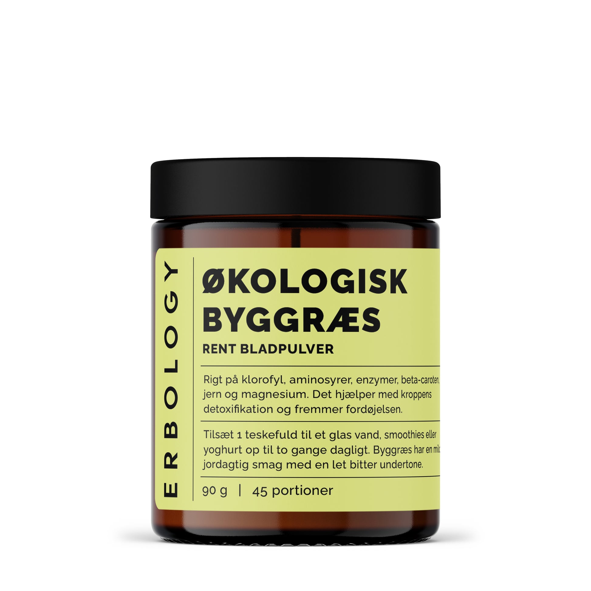 Økologisk byggræs pulver | Barley Grass detox – Nordic Health