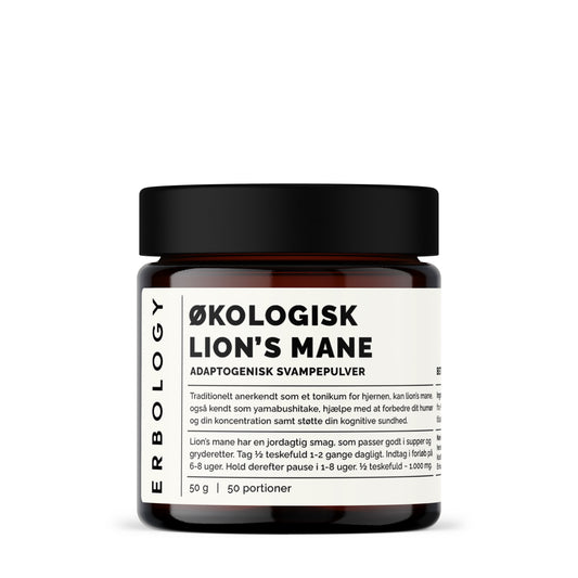 Økologisk Lion’s Mane Pulver | Fokus & Kognition – Nordic Health