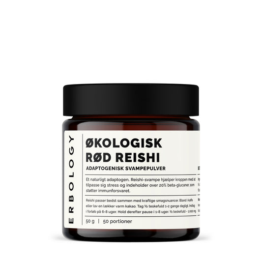 Økologisk Rød Reishi Pulver | Immunforsvar & Balance