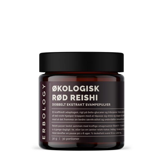 Økologisk Rød Reishi Ekstrakt | Adaptogen & Immunstøtte