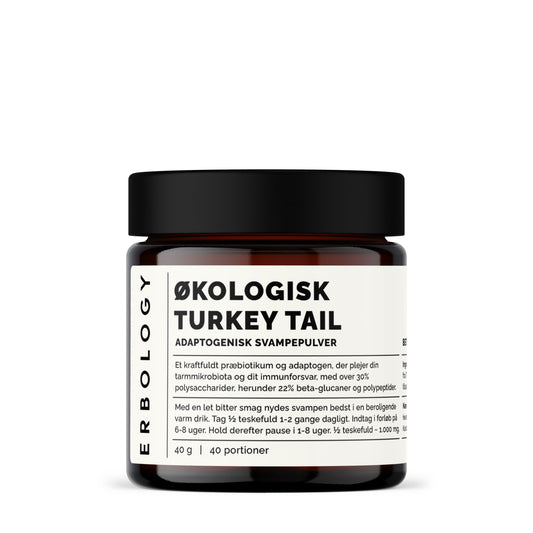 Økologisk Turkey Tail - Adaptogenisk pulver | Nordic Health