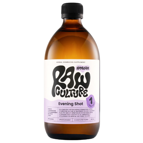 Raw Culture Evening Shot – Naturlig Søvnstøtte | Nordic Health